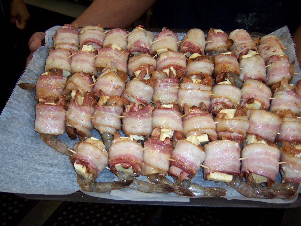 bacon covered shrimp recipe
