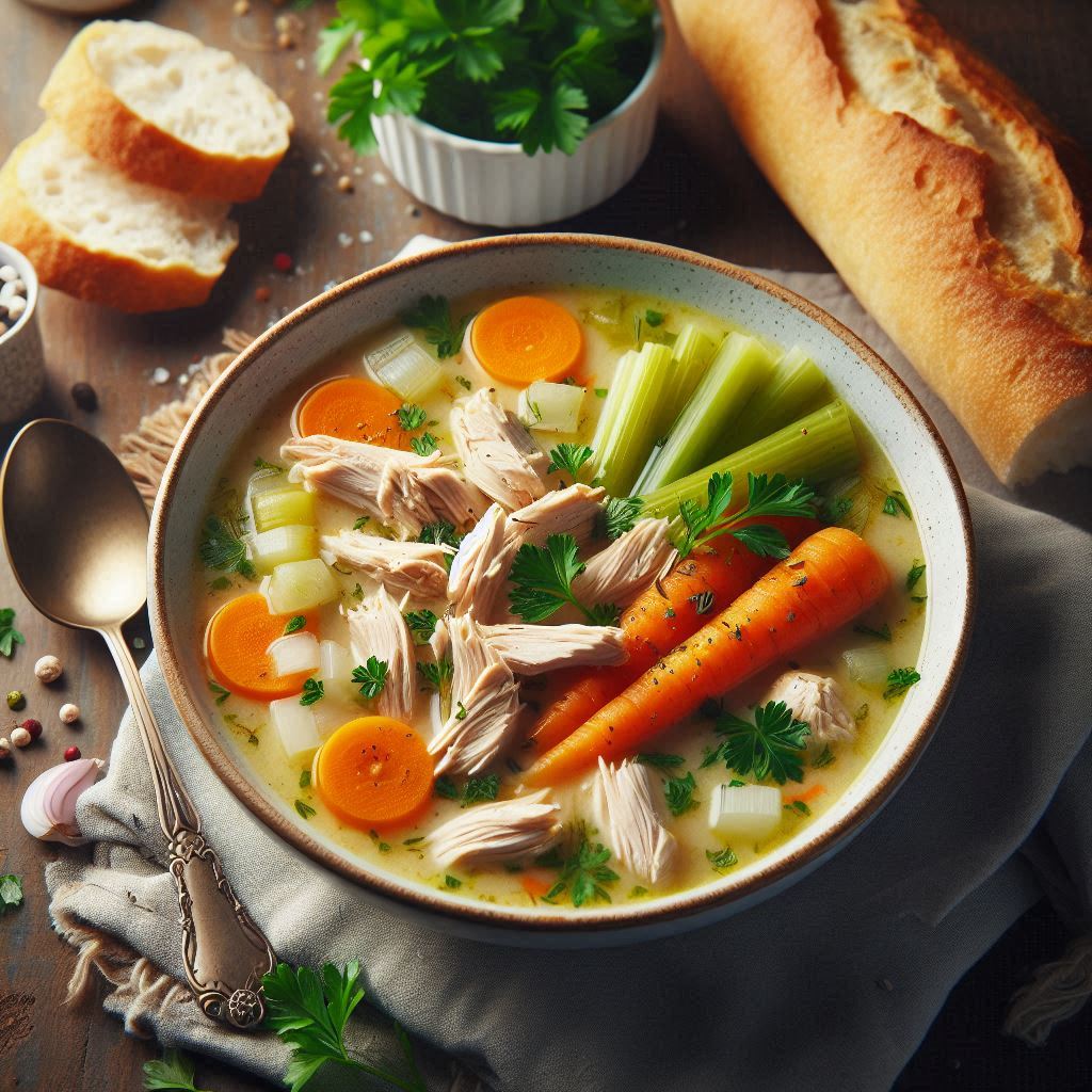 Creamy Chicken Soup Recipe