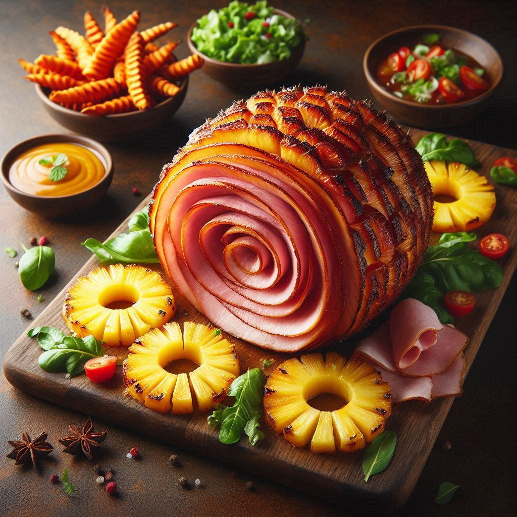 Pineapple Spiral Ham recipe