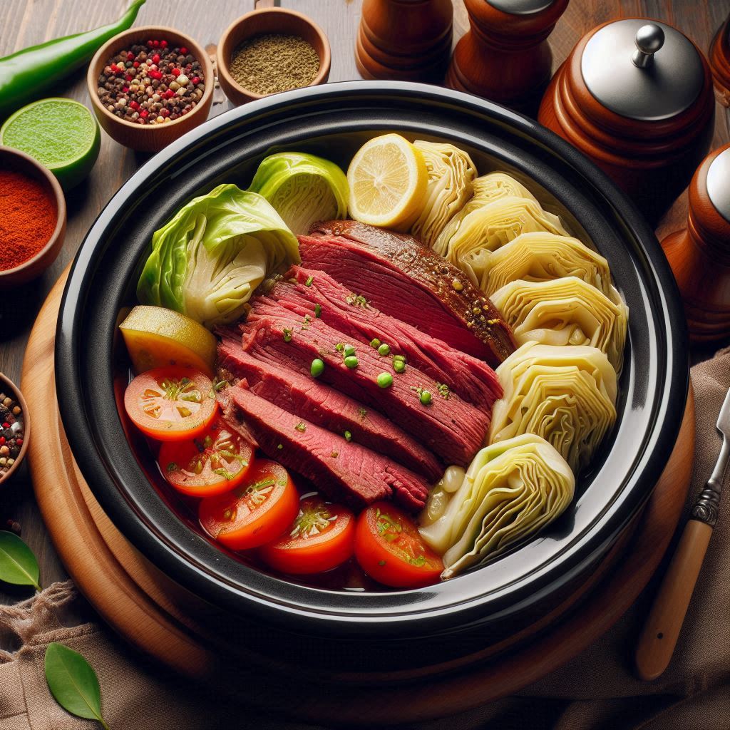 Crockpot Corned Beef and Cabbage Recipe