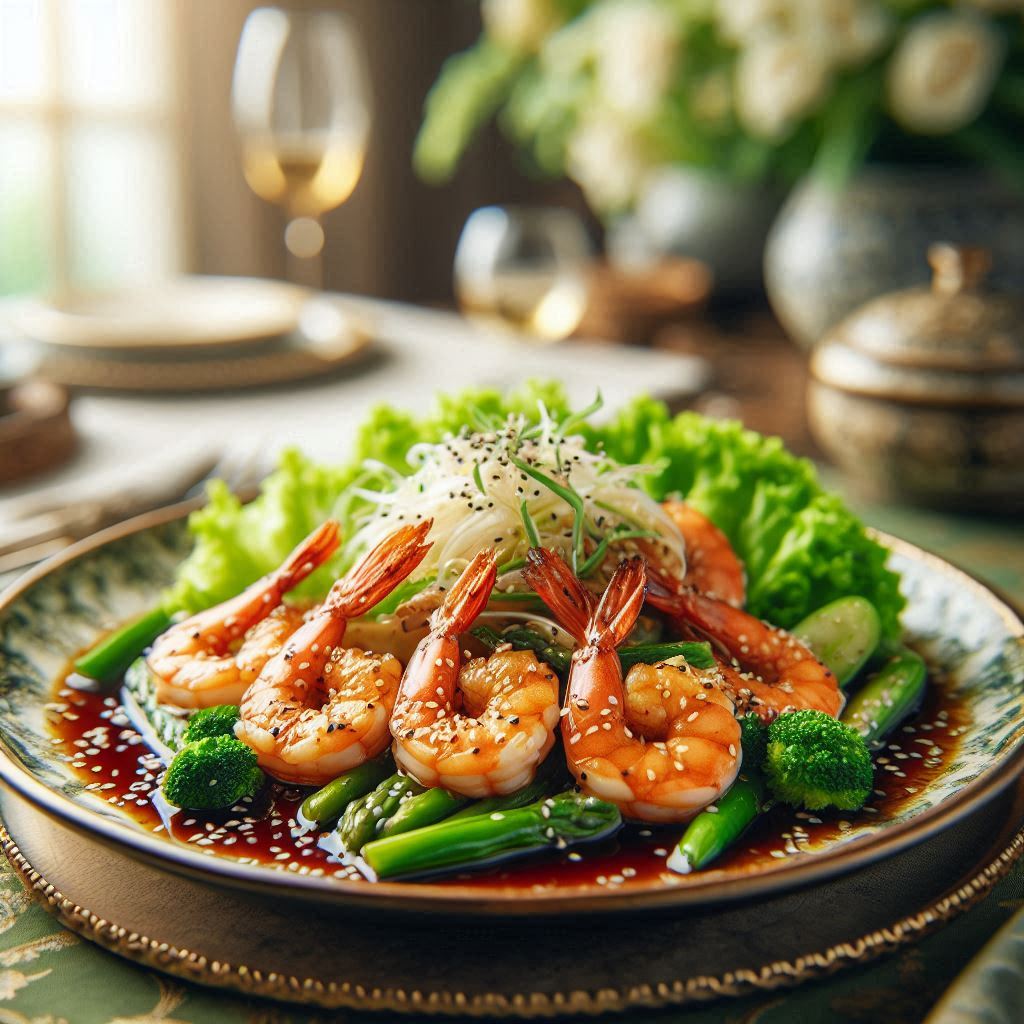 Honey Sesame Shrimp