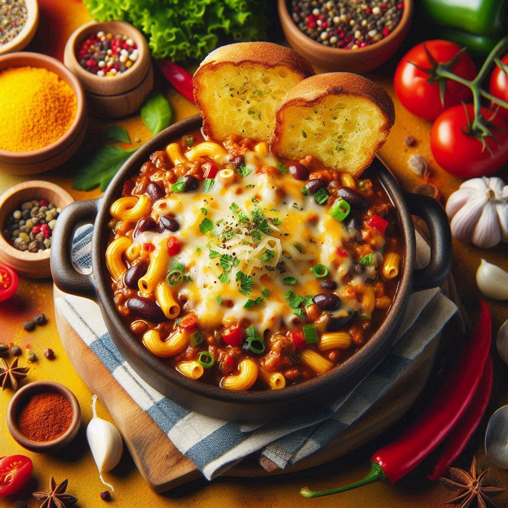 Chili Mac (One Pot Recipe)