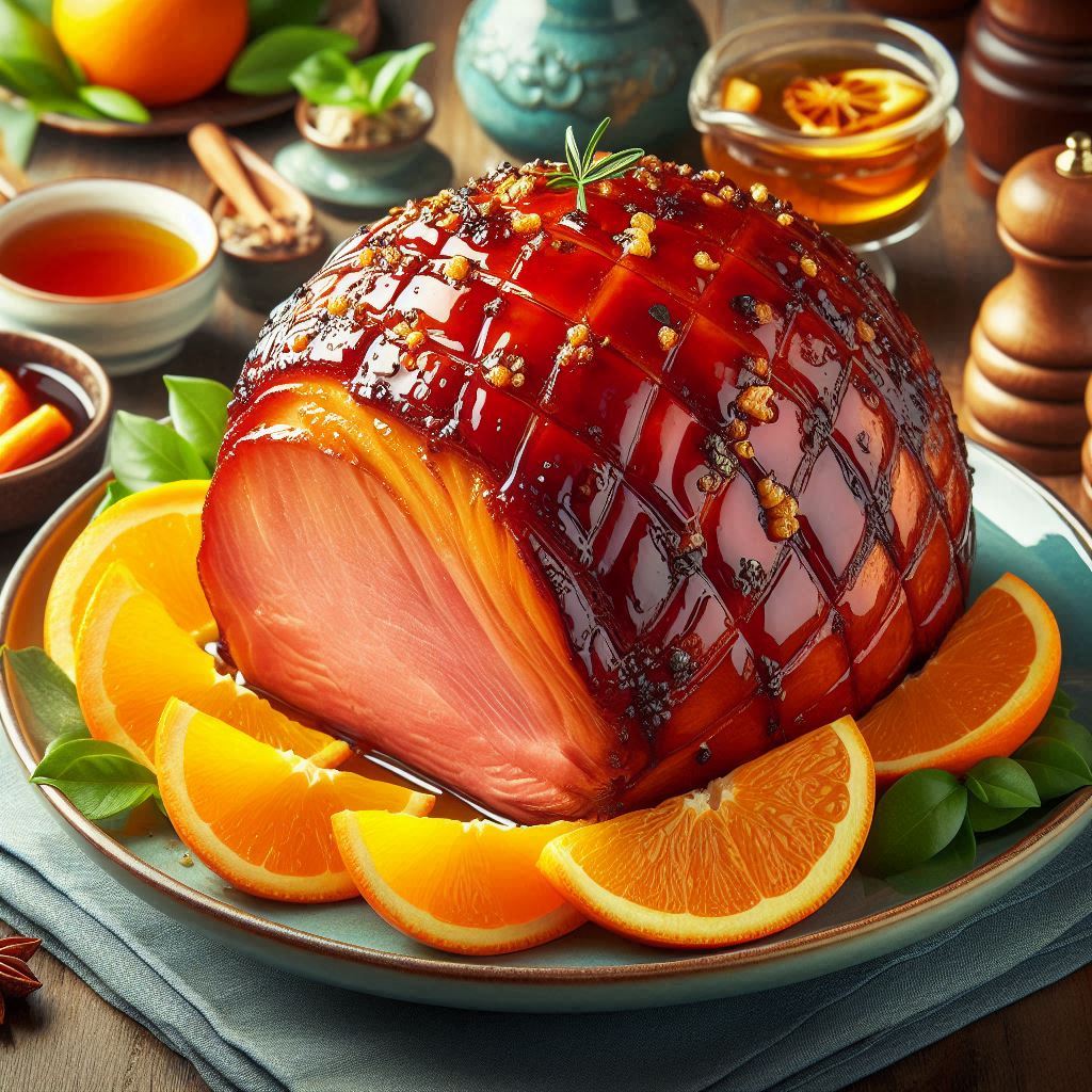 Orange Glazed Ham : A Sweet and Savory Delight