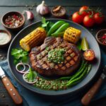 Restaurant Steak Recipe with Cilantro Steak Butter